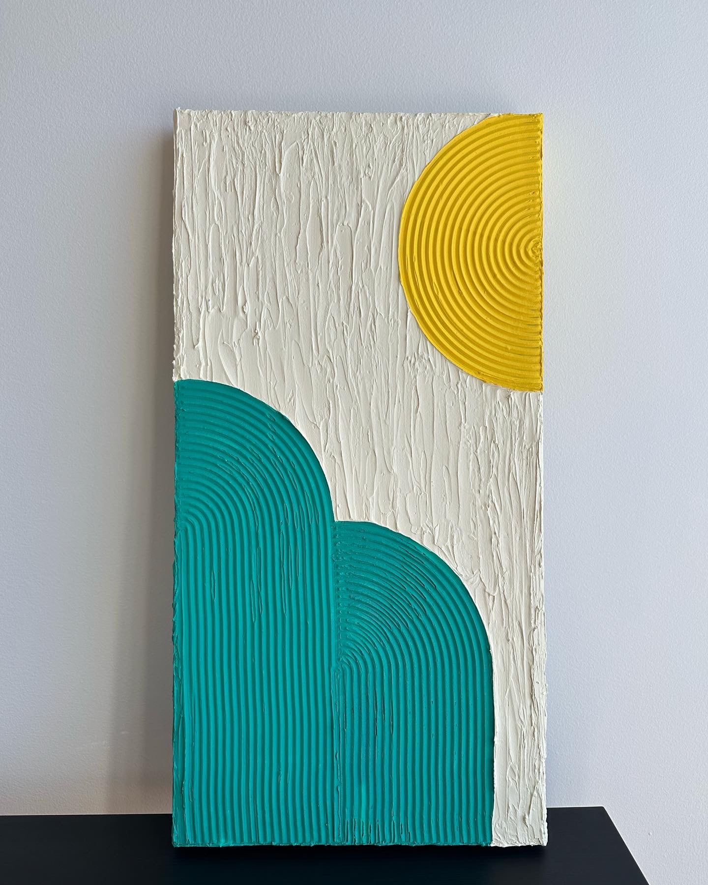 Cacti & The Sun | 12x24"