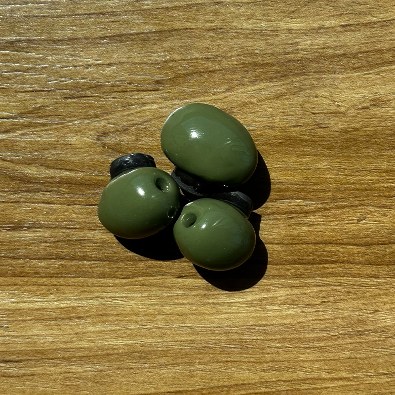 Pitted Olive Magnets (Set of 3)