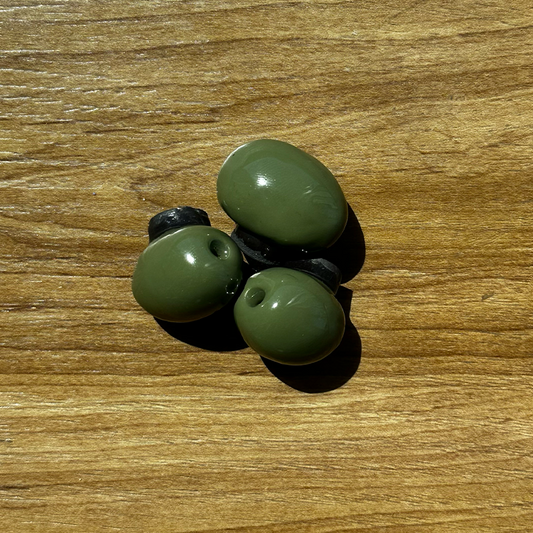 Pitted Olive Magnets (Set of 3)