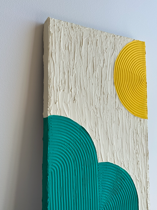 Cacti & The Sun | 12x24"