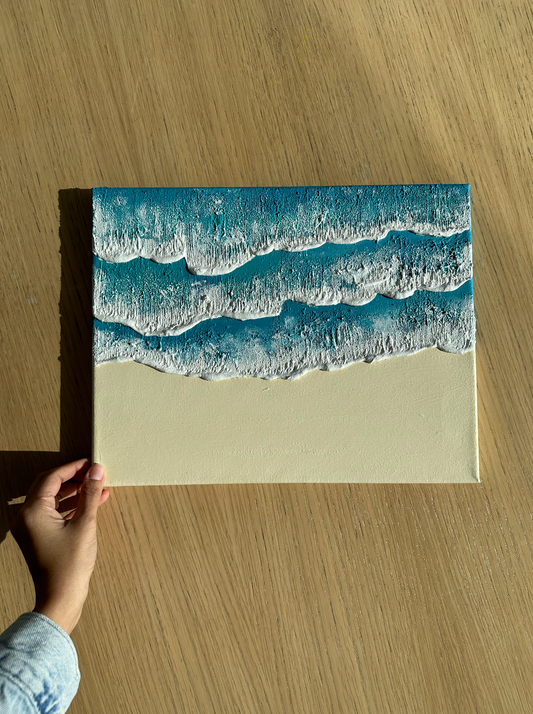 Serene Blue Tides | 11x14"